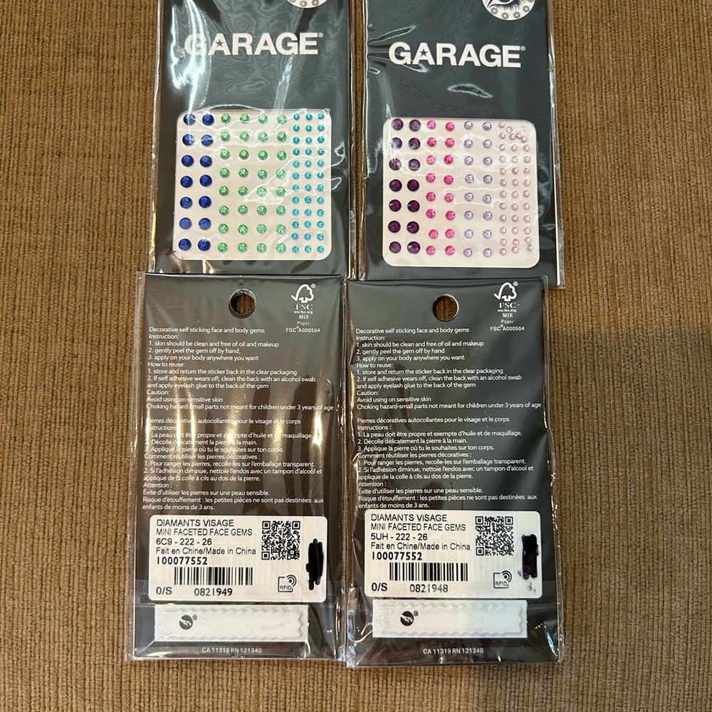 Garage brand face decals - Picture 2 of 2